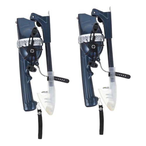 ELAYARD 2個折りたたみ釣り竿 コンパクト伸縮式フィッシングロッド 内蔵リール付き 携帯便利 軽量 折り畳み式 海水淡水対応 バックパック旅