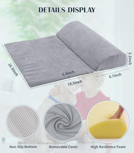 CuieTuee Travesseiro calmante para cães e gatos, para dormir com cães e gatos, almofada de pescoço p