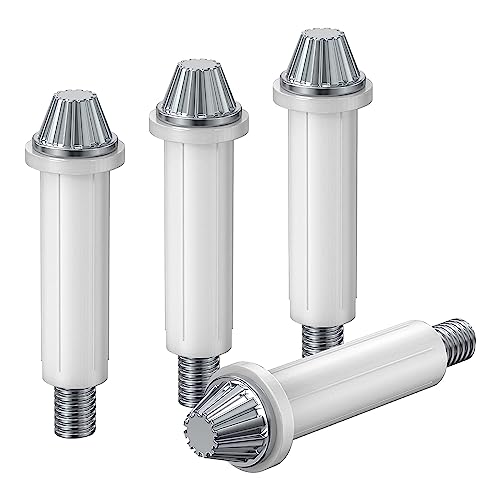 Herraje Profesional para Puerta Plegable Paquete de 4 Tornillos para Reparación de Puerta Plegable de Clóset miniatura 1
