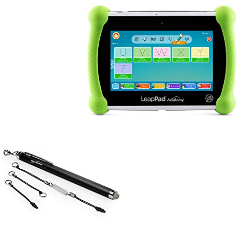 Stylus Pen for Leapfrog LeapPad Academy (Stylus Pen by BoxWave) - EverTouch Capacitive Stylus, Fiber Tip Capacitive Stylus Pen for Leapfrog LeapPad Academy - Jet Black