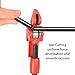FENJANER Archery Arrow Shaft Cutter Cut Off Saw Arrows Cutter 3-28mm Cutting Diameter Cutting Off Saw for Carbon Fibre and Alloy Arrow Shaft