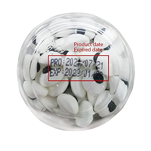 1 Bottle Candy Eyeballs Eyes Cake Cupcake Toppers Cookie Decorations Edible Dessert Sprinkles for Halloween Christmas Cake Cupcakes Decoration - Thumbnail 5