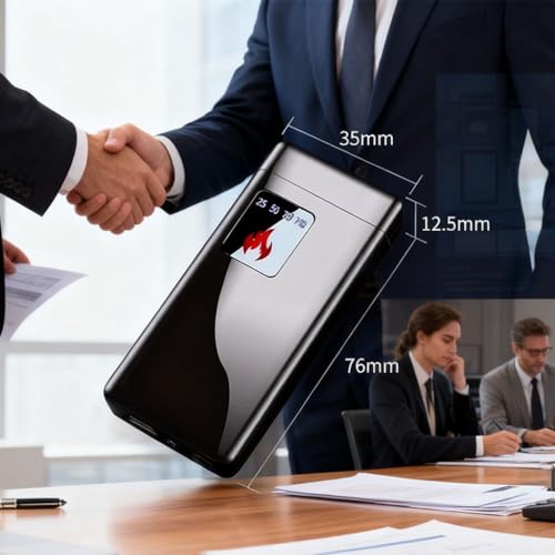 Encendedor eléctrico recargable con llama de soplete y USB miniatura 5