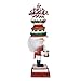 Kurt Adler 16-inch Hollywood Nutcrackers™ Candy Cane Hat with Drum Nutcracker
