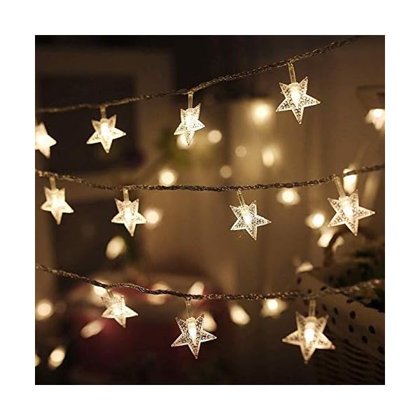 Twinkle star 100 led star string lights, plug in fairy string lights waterproof, extendable for indoor, outdoor, wedding party, christmas tree, new year, garden decoration