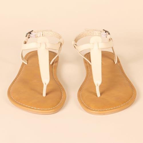 Image of Amazon Essentials Women's Casual Thong Sandal with Adjustable Ankle Strap