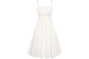 2024 Flowy White Dresses for Women