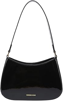 GETERUUV Shoulder Bags for Women | Red Maroon Hobo Crossbody Bags - Leather Retro Fall Purse