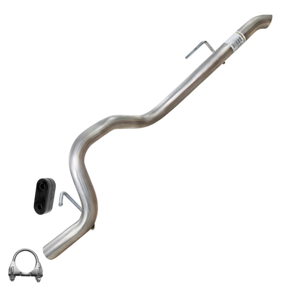 Exhaust Tail Pipe Compatible for 1996-2001 Jeep Cherokee 4.0L | Stainless Steel | Northeastern Exhaust | Free Clamp and Hanger included | Automotive