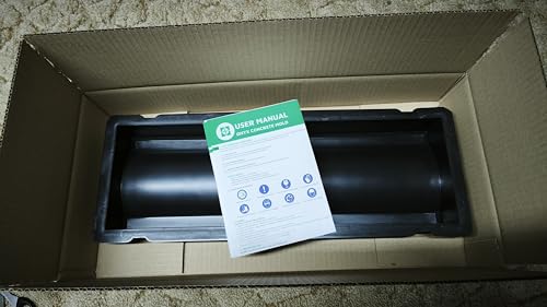 FHONYX 2 Stück Gießform Pflasterform Schablone für Beton 50x16x6cm, Trog, Ablauf, Entwässerungsrinne, Gartendekoration, Bodenbelag Platten, schalungsformen, DIY, Gehweg, Pflastersteine, Gießen
