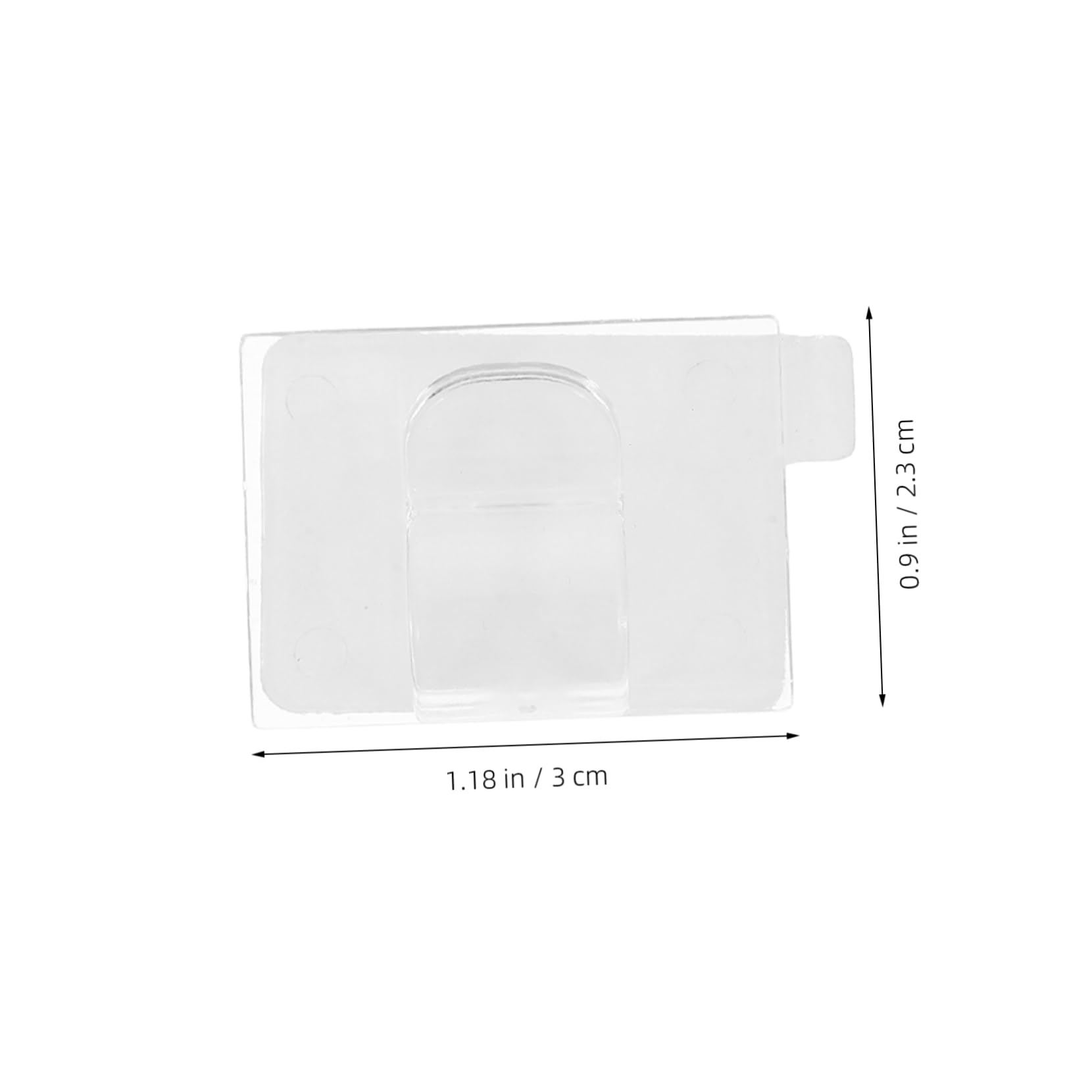 Wakauto 10 Pack String Light Clamp Fixtures Outdoor Light Hooks for Gutter Clips Adhesive Hooks