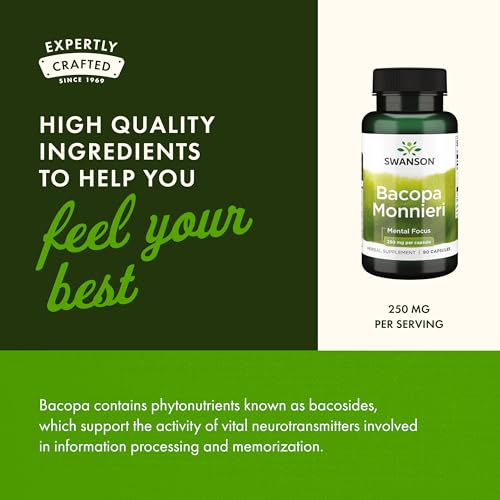Swanson Bacopa Monnieri Extract BaCognize
