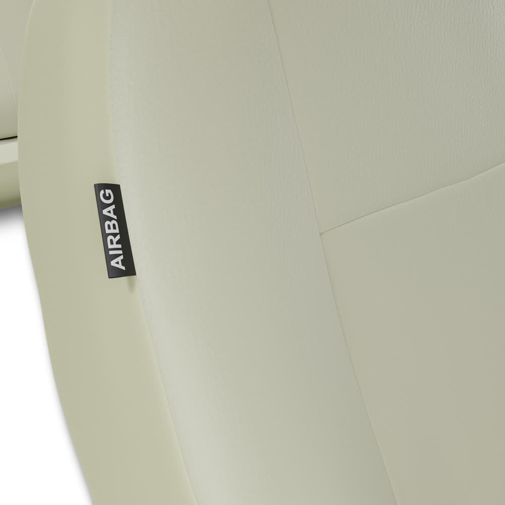 Mossa Coprisedili compatibili con Fiat 500 (2007- ) - fodere sedili auto - set coprisedili auto universali - CMP-BE