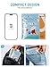SaphiRose Disposable Rain Ponchos Emergency Clear Poncho (Family 4 pack, Clear)