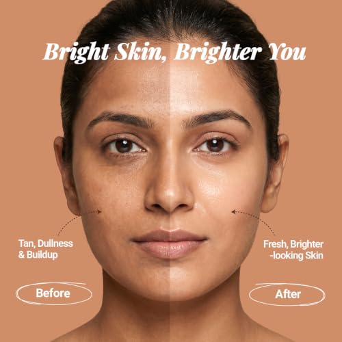 Image of Neude Brightside 50ml Detan & Brightening Gel Face Wash with Goat Milk, Vitamin C & Tartaric Acid for Dark Spot Removal, Pigmentation & Glow, Face Wash for Men & Women