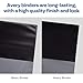 Avery 3 Ring Binder 3 Inch Slant Rings Durable View, White Binder for Home, Office, or School Use, 4 Pack (17030)