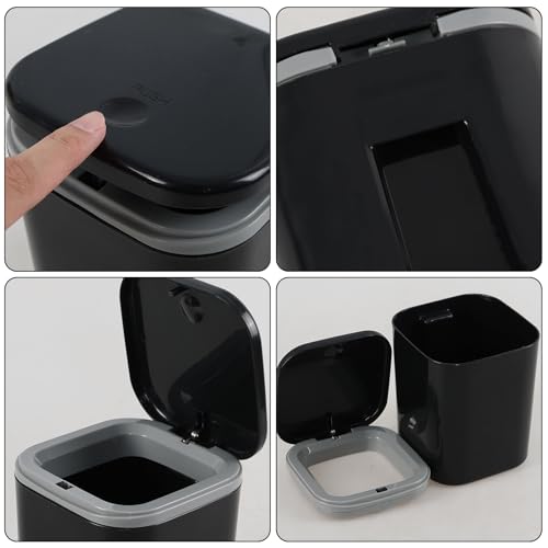 Mini Caneca de Escritorio 0.5 Galones Negra miniatura 2