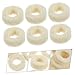SHINEOFI 100pcs Industrial High-Density Felt Washers for Mechanical Seals Oil Absorption and Leak Prevention Replacement Cushions for Equipment
