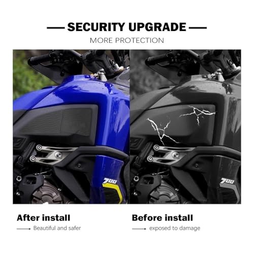 Protections réservoir Tenere 700 World Raid autocollant antidérapant T700