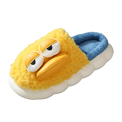 EnJoCho Sandals for Girls Fashion Autumn and Winter Boys and Girls Children Slippers Flat Bottom Soft Plush Home Shoes