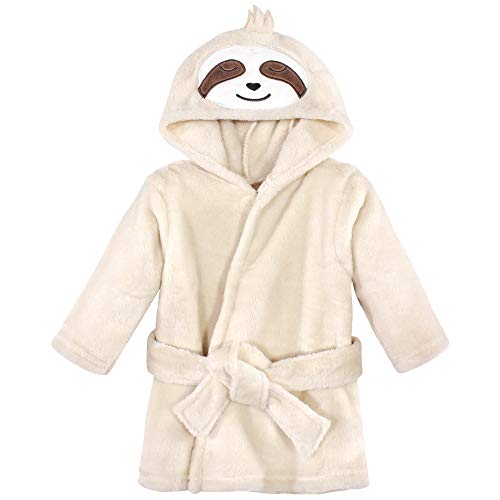 Image of Hudson Baby Unisex Baby Plush Animal Face Bathrobe