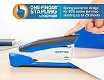 Bostitch Bureau InPower Amortisseur de bureau de qualité supérieure alimenté au printemps, bleu/argent (1118)