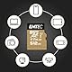 EMTEC SD Card 256GB SDXC (CLASS10) Speedin V30 A1 4K Adapter