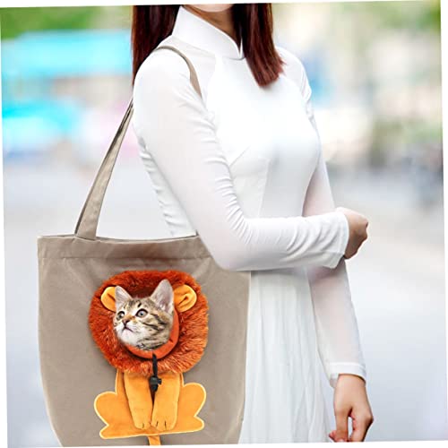 DOITOOL bolsa de ombro bolsa transportadora para gatos pequena mochila de viagem bolsa para transpor
