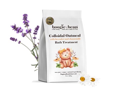 Image of Baby Oatmeal Bath, Colloidal Oatmeal and Lavender for Baby and Kids Itchy Skin, Bath Treatment for Eczema Relief
