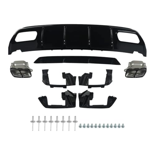 Parachoques trasero difusor para Benz W176 A180 A200 A250 Hatchback