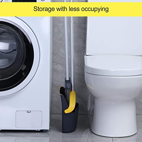 Besen- und Kehrschaufel-Set, Borsten, aufrecht, leicht, langstieliger Besen, Indoor-Outdoor-Heimküche (Argento wie abgebildet) – Bild 5