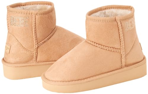 bebe Girls' Winter Boots - Faux Shearling Ankle Booties - Platform Short Boots for Girls - Fuzzy Fashion Boots (11-4)3