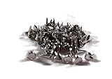 CREATIVE IMPRESSIONS Mini Heart Brads - Metallic Silver - 100ct