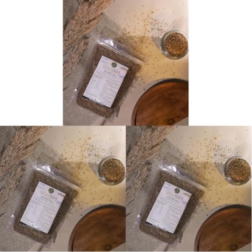 Image of GreenHabit Kodo Millet Flakes 500g - Nutritious and Gluten-Free kodo Poha Cereal - High Fiber Breakfast Vegan (Kodo Millet Flakes, 500 gm) (Pack of 3)
