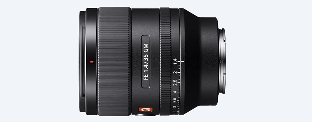 Sony SEL-35F14GM - Obiettivo Grandangolare a Focale Fissa 35mm F1.4, Serie G-Master, Mirrorless Full-Frame & NP-FZ100 - Batteria originale ricaricabile per Fotocamere Alpha 6600, 7C, 7M3