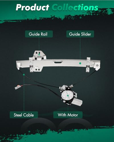 Image of SCITOO Power Window Regulator with Motor for Acura for MDX