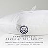 Snuggledown Duck Feather & Down Pillows 2 Pack - 85:15 Ethically Sourced Fill for Back & Side Sleepers | Medium Support, Soft Cotton Cover, Non-Allergenic & UK-Made (48 × 74cm)