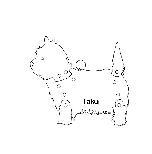 Ciondolo WEST HIGHLAND TERRIER in Argento 925