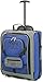 Aerolite Minimax Passt easyjet 45x36x20 Neu 2021 Handgepäck Unter Sitz Trolleys Rucksack Carry On Handgepäcktasche, 45x35x20cm (Blau)