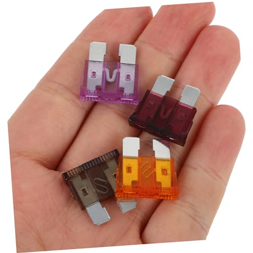 Kit de fusibles automotrices MAGICLULU, 50 piezas, diseño compacto, materiales zinc y policarbonato, para auto, RV y motorhome miniatura 7