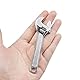 ZoZoMaiy 4inch/100mm Schraubenschlüssel Mini Verstellbarer Schraubenschlüssel Tragbar Adjustable Wrench Verwendet für Industrielle, Mechanische Reparatur Autoreparatur