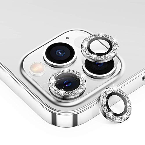 411 Tensea Compatible with iPhone 12 Pro Camera Lens Protector, 9H Tempered Glass Camera Cover Screen Protector for iPhone12 Pro 6.1 inch 2020 (Diamond)