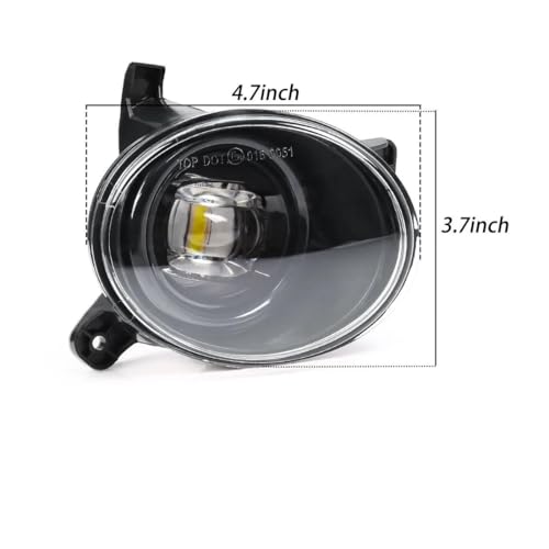 Feu avant antibrouillard LED pour VW CC 2009-2012 pare-chocs