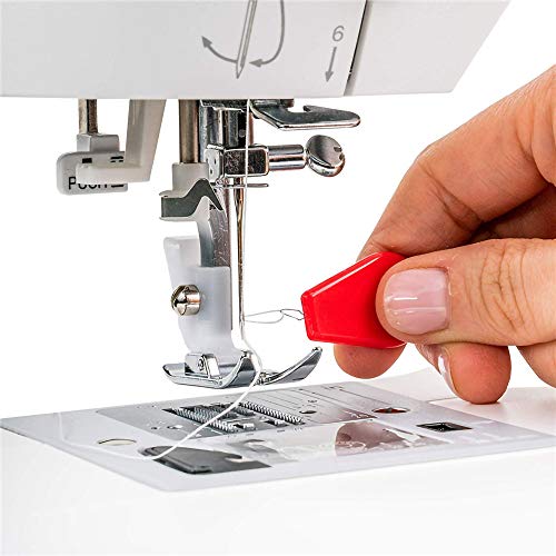 32 Pcs Colorful Gourd Shaped Needle Threaders, Plastic Wire Loop DIY Needle Threader Hand Machine Sewing Tool for Sewing Crafting, Knitting Craft, Quilting, DIY Art