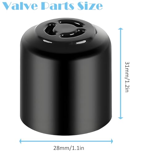 EATBALE Poignée d'évacuation de la vapeur Pièces de rechange pour Instant Pot Duo Nova, DUO CRISP AF 8, Duo Gourmet 6 Qt, Ultra 3/6 / 8 Qt, Viva 6 Qt Autocuiseur Soupape vapeur Kit d'accessoires – vue 7