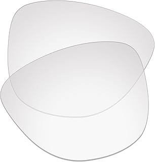 Lenses Replacement for Oakley Frogskins OO9013 Sunglasses (Non-Polarized Lenses) - Fits Oakley Frogskins Frame (Crystal Clear)