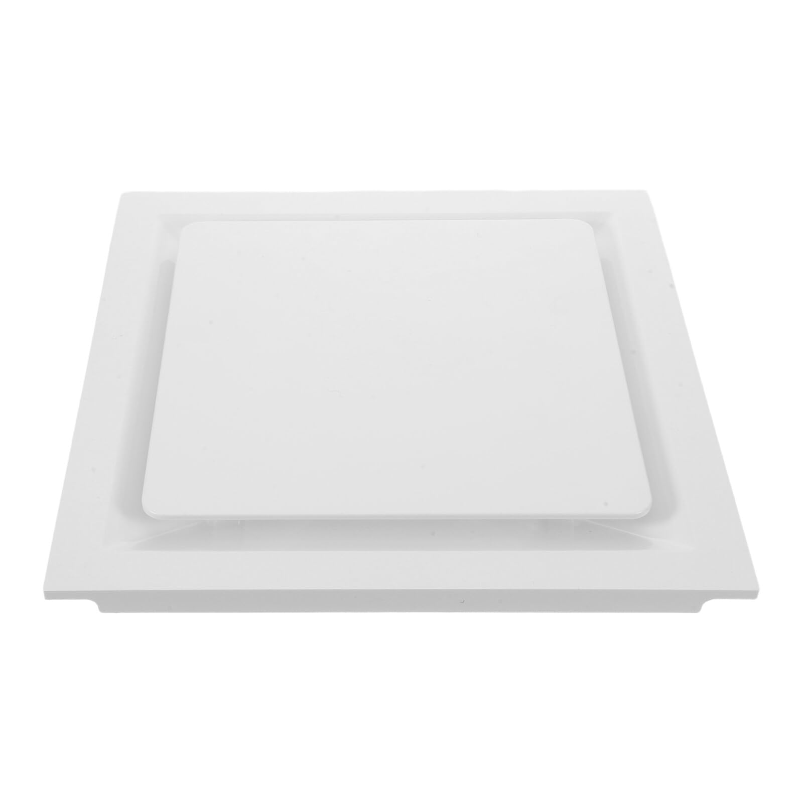 Diffuseur d'air central Fk100-k blanc : grille d'aération réglable plafond salon bureau