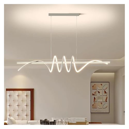Lustre moderne suspendu LED blanc réglable de 120cm pour éliminer les ombres