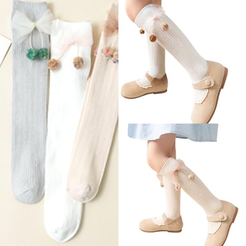 Toddler Socks, Over Calf Stockings Little Girl Knee Socks Thigh High Sock Fashion Stockings Over the Knee Highs2