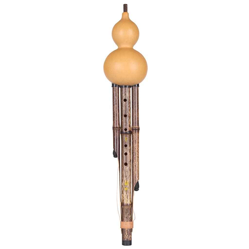 Flauti Strumento Cucurbita A 7 Fori Flauto di Zucca di bambù Viola Strumento Musicale per Esami per Adulti per Studenti di Prestazioni Professionali per Chi AMA La Musica Strumenti a fiato